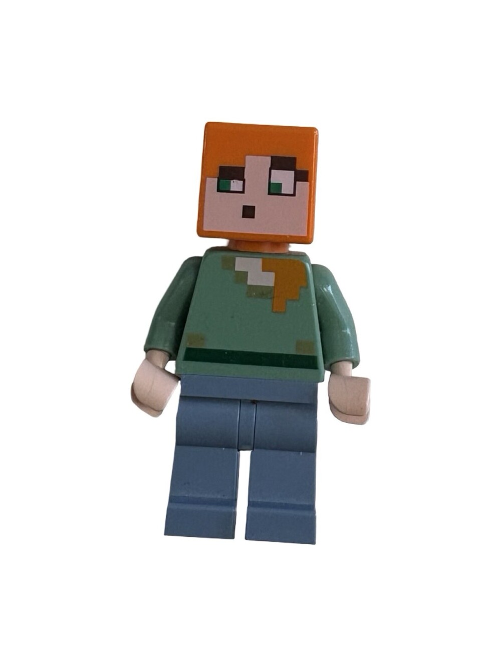 Lego Minecraft Alex MIN017 21128 21121 21169 21144 Minifigure Mini Minature